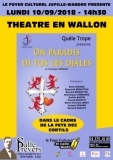 Théâtre en Wallon «ON PARADIS DI TOS Lè djales»  - Dans le cadre de la Fête des Cortils