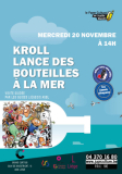 Visite d'expo: Kroll lance des bouteilles à la mer