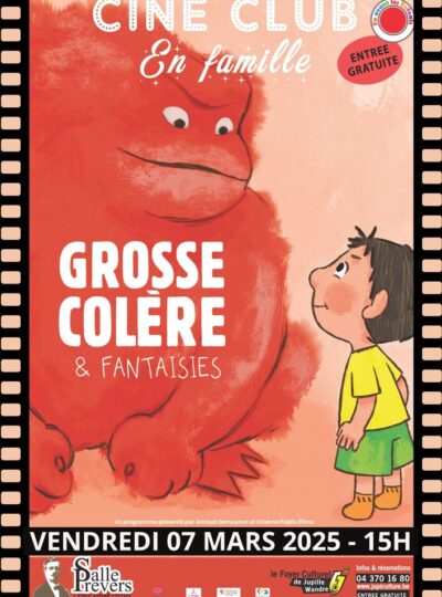 GROSSE COLÈRE ET FANTAISIES || CINÉ CLUB EN FAMILLE