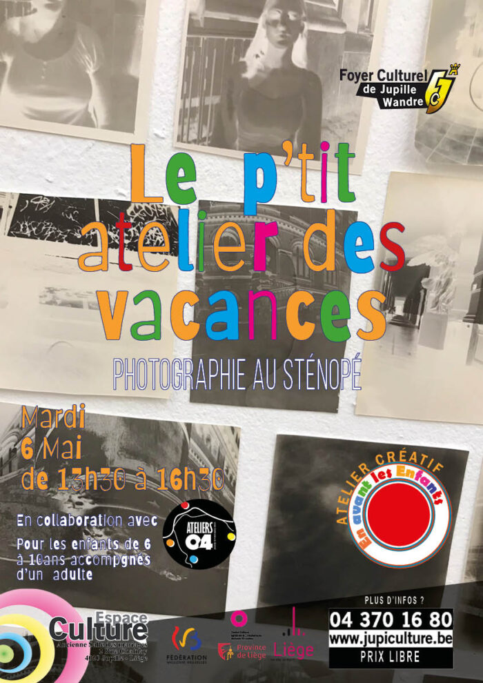 P'tit atelier des vac - Sténopé 6 mai 2025